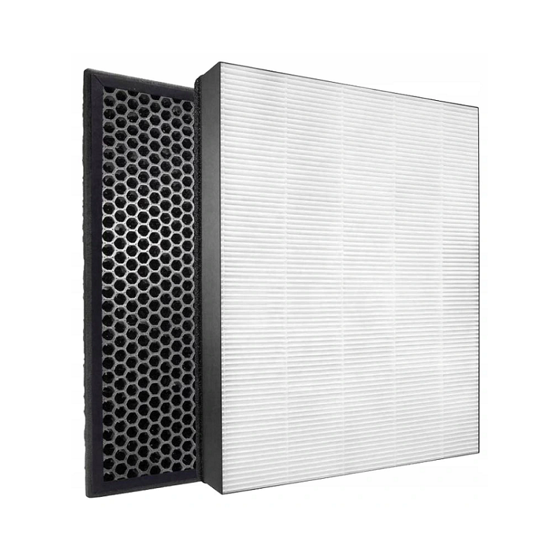 Filter set FY3433 HEPA + FY3432 charcoal for Philips AC3256 AC3259 AC4550 AC4558 FA13
