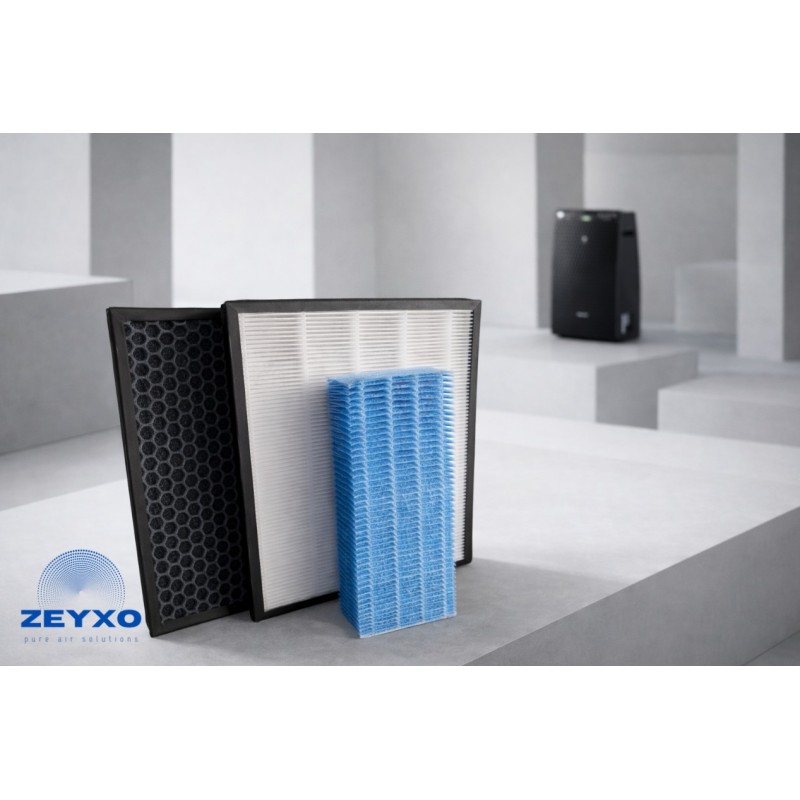 Filtry do Sharp UA-HG30E-B UZ-HG3HF UZ-HG3DF UZ-HG3MF zestaw Zeyxo FA47