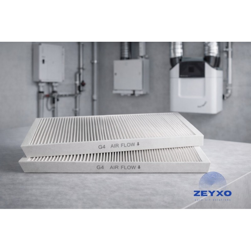 Filter for ZEHNDER ComfoAIR Q350 Q450 Q600 AERIS NEXT recuperator Filter 2xG4 FA60