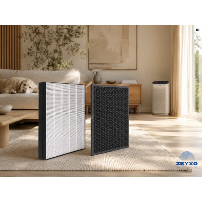 Filtry do Philips AC2887 AC2889 AC3829 FY2422 FY2420 HEPA węglowy zestaw filtrów FA11